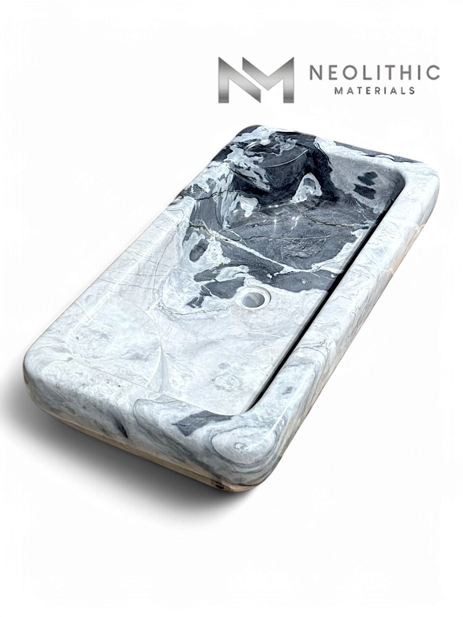 Arctic Ocean Marble Sink - Image 16